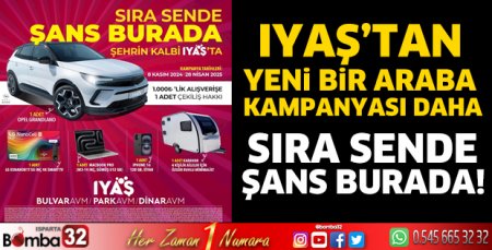 IYAŞ’tan yeni bir araba kampanyası daha