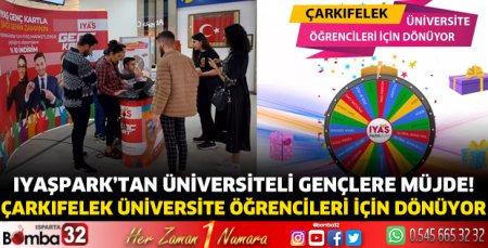 Iyaşpark’tan üniversiteli gençlere müjde!