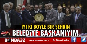 ŞÜKÜRLER OLSUN  İYİ Kİ BÖYLE BİR ŞEHRİN BELEDİYE BAŞKANIYIM