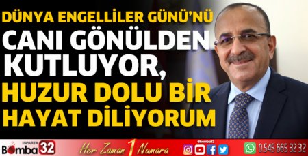 İyi Parti Belediye Başkan A. Adayı  Tural’dan Engelliler Günü Mesajı  