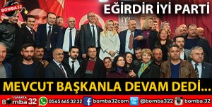 İYİ PARTİ EĞİRDİR İLÇE KONGRESİ YAPILDI