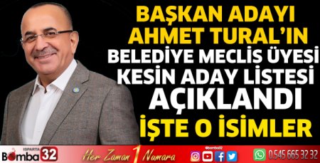 İYİ Parti Belediye Meclis Üyesi Kesin Aday Listesi
