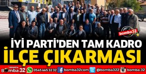 İYİ PARTİ TAM KADRO İLÇELERDE