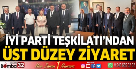 İYİ Parti Teşkilatı’ndan üst düzey ziyaret