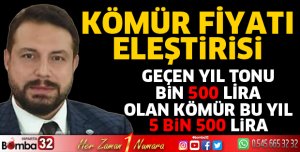 İYİ Parti’de kömür fiyatı eleştirisi