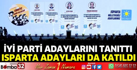 İYİ Parti'de aday tanıtım toplantısı