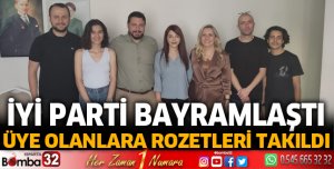 İYİ Parti'de bayramlaşma