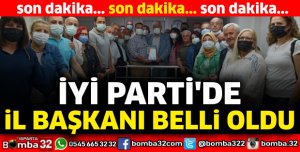 İYİ Parti'de İl Başkanı belli oldu