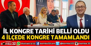 İYİ PARTİ'DE İLÇE KONGRELERİ 
