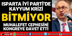 İYİ PARTİ'DE KAYYUM KRİZİ