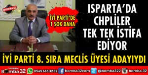 İYİ PARTİDEN 1 İSTİFA DAHA GELDİ