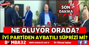 İYİ PARTİ'DEN AYBATILI'YA SÜPRİZ ZİYARET