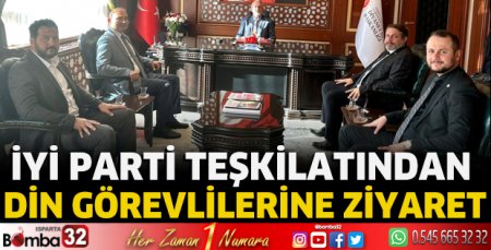 İYİ Partiden din görevlilerine ziyaret