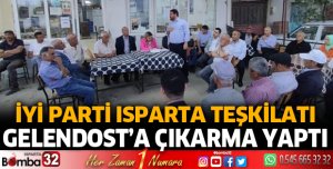 İYİ Parti'den Gelendost'a çıkarma