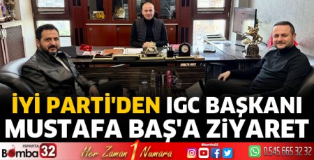 İYİ Parti'den IGC Başkanı Mustafa Baş'a ziyaret
