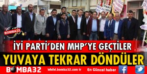 İYİ PARTİ'DEN TEKRAR MHP'YE GEÇTİLER