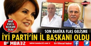 İYİ PARTİ'NİN ISPARTA İL BAŞKANI BELLİ OLDU