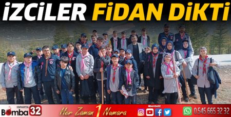 İzciler fidan dikti