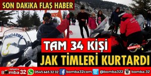 JAK TİMLERİ TEK TEK KURTARDI