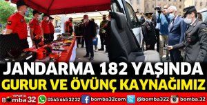 Jandarma 182 Yaşında