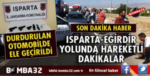 JANDARMA DURDURDUĞU OTOMOBİLDE....