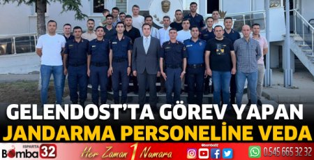 Jandarma Personeline Veda