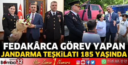Jandarma Teşkilatı 185 yaşında