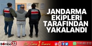 Jandarma yakaladı
