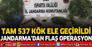 JANDARMA'DAN FLAŞ OPERASYON
