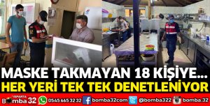 JANDARMADAN KORONAVİRÜS DENETİMLERİ