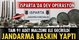 JANDARMA'DAN TARİHİ ESER OPERASYONU