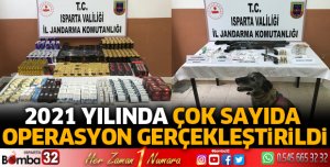 JANDARMANIN 2021 YILI OPERASYONLARI