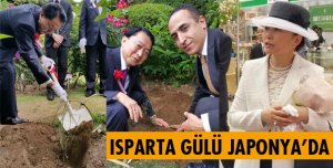 JAPONYA'YA ISPARTA GÜLÜ
