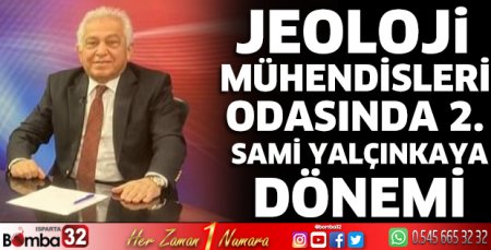 Jeoloji Mühendisleri Odasında 2. Sami Yalçınkaya dönemi