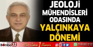 Jeoloji Mühendisleri Odasında Sami Yalçınkaya Dönemi