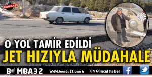 JET HIZIYLA TAMİR EDİLDİ