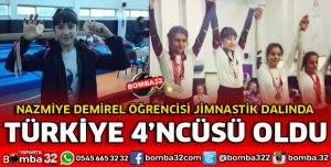 JİMNASTİK DALINDA BÜYÜK BAŞARI
