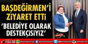 JUDOCU MİNE KALENDER’DEN BAŞDEĞİRMEN’E ZİYARET