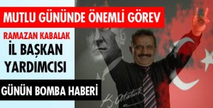 KABALAK İL BAŞKAN YARDIMCISI OLDU