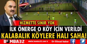KABALIK KÖYLERE HALI SAHA!