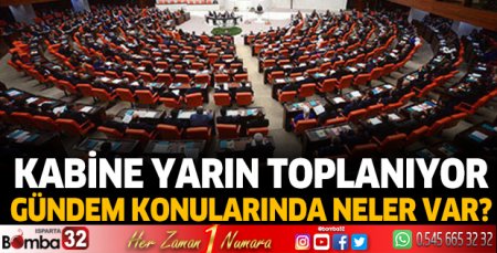 Kabine yarın toplanıyor!