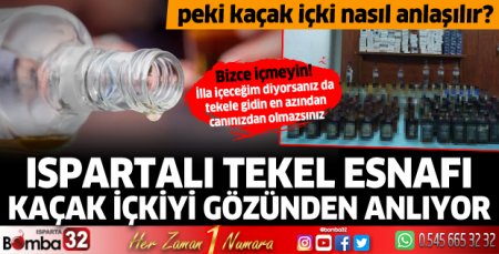 Kaçak alkol nasıl anlaşılır?