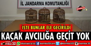KAÇAK AVCILIĞA GEÇİT YOK