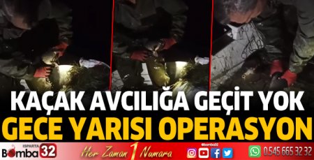 Kaçak avcılığa geçit yok