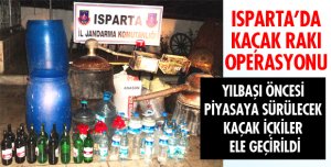KAÇAK İÇKİ OPERASYONU