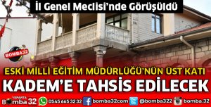 KADEM’E TAHSİS EDİLECEK
