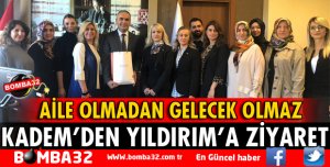 KADEM'DEN ISPARTA İL MİLLİ EĞİTİM MÜDÜRÜ'NE ZİYARET
