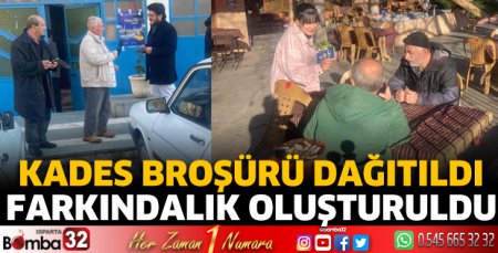 KADES broşürü dağıtıldı