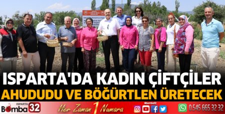 Kadın çiftçiler ahududu ve böğürtlen üretecek
