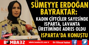 KADIN ÇİFTÇİLER SAYESİNDE ISPARTA, LAVANTA ÜRETİMİNDE ADRES OLDU 